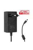 harry Yüksek Kaliteli 12 Volt 3 Amper 5.5*2.5 MM Uçlu Adaptör Şerit Led-Modem-Trafo-Uydu Cihazı Uyumlu thumbnail 1