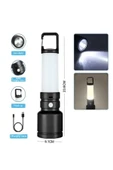 harry ŞARJLI HEM EL FENERİ HEM KAMP LAMBASI OLABİLEN 500 LÜMEN 3W+SMD LED ANAHTARLIKLI KAMP LAMBASI thumbnail 2