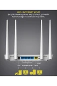 harry 300 Mbps Menzil Genişletici 4 Port 4 Antenli Access Point Repeater Router Türkçe Kolay Kurulum - 3