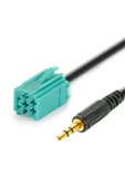 harry Renault Clio Megane Espace Laguna Kangoo 3.5mm Oto Cd Aux Stereo Ses Giriş Kablosu thumbnail 1