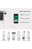 harry Tüm Type-c Olan Cihazlara Uyumlu Type-c To Usb 3.0 Veri Aktarımı Macbook Flash Bellek Mouse Çevirici thumbnail 6