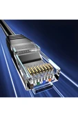 harry 15 Metre Cat6 Lan Patch Network Ethernet İnternet Kablosu 1000 MBPS 1 Gbps'ye kadar iletim hızı thumbnail 3