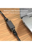 harry Yeni Rj45 Dişi Dişi Cat5e/cat6 Ethernet Lan Ağı Birleştirici Ara Aparatı Internet Kablosu Uzatıcısı thumbnail 6