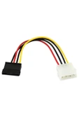 harry PSU Molex Sata Çevirici, Kasa içi HDD/DVD/SSD 4 pin Molex to Sata Power Güç Kablosu thumbnail 3