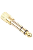 harry Piyano-Gitar-Anfi Amfi Gold 6.3mm Erkek 3.5mm Dişi Adaptör Stereo Kulaklık Mikrofon Dönüştürücü thumbnail 4