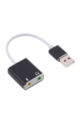 harry Usb Ses Kartı 7.1 Harici 3.5mm Aux ve Mikrofon Çıkışlı HD Yüksek Kalite (Usb Sound) thumbnail 3