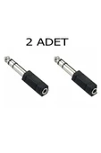harry 2 Adet 3.5 Mm 6.3 Mm Jack Çevirici Piyano Için Kulaklık Çevirici thumbnail 1