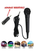 harry 2,5 Metre Kablolu Dinamik Mikrofon Karaoke Hoparlörü Profesyonel Pc Müzik Kayıt Için El Mikrofon - 1