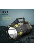 harry Şarjlı 1200 Lümen  800 METRE Mesafeli Su Geçirmez El Feneri ( (ÖN Işık - Arka Işık -Yan Işık) thumbnail 2