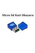 harry Tf Usb Kart Okuyucu Bellek Usb 2.0 Mikro Kart Usb Adapter Çevirici thumbnail 1