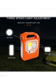 harry Şarjlı Güneş Enerjili 2.6 Mt Kablolu Ampullu Led Solar Powerbank Özellikli Işıldak thumbnail 5