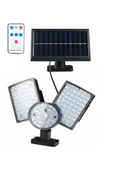 harry Güneş Enerji Panelli Kumandalı Sensörlü 3 Modlu Yüksek  Işıklı 5 Metre Kablolu Solar Aydınlatma thumbnail 1