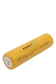 harry 2 Adet 3.7 Volt 12000 Mah 18650 Başlıklı Pil Şarj Edilebilir PİL Li-ion (Lityum İyon) FENER PİLİ - 3