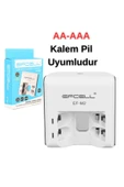 harry AA/AAA 2'Lİ Pil Şarj Cihazı-Micro Usb Kablolu thumbnail 1