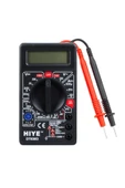 harry Dijital Avometre Multimetre Ölçü Aleti Akım Voltaj Direnç Ölçer 9v Pil Hediye thumbnail 2