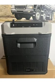 tecnopoint 50lt Çift Bölmeli 220 Volt Adaptör Hediyeli Çift Beyin Yeni Nesil Araç Oto Buzdolabı - 6
