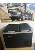 tecnopoint 50lt Çift Bölmeli 220 Volt Adaptör Hediyeli Çift Beyin Yeni Nesil Araç Oto Buzdolabı - 3