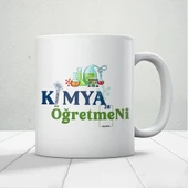 Kimya Öğretmenlerine Özel Öğretmenler Günü Hediyelik Baskılı Kupa - 1