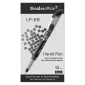 Scrikss Roller Kalem 0.7 Siyah (LP-68) 12 Adet thumbnail 1