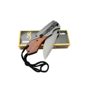 Browning Çakı Ahşap İpli Ürün Kodu: FA76A 21 CM thumbnail 2