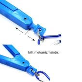 Captain Grip Balık Tutucu Karabinalı Maşa 20cm Mavi thumbnail 4