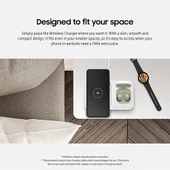 Samsung EP-P5400T Kablosuz Hızlı Şarj Cihazı İkili (15W) - Beyaz w/ TA thumbnail 3