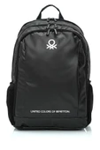 United Colors Of Benetton Unisex Okul, Günlük ve Seyahat Sırt Çantası - Siyah - 20842 thumbnail 2