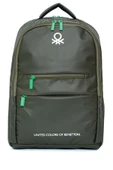 United Colors Of Benetton Unisex Okul, Günlük ve Seyahat Sırt Çantası - Haki - 20831 - 2