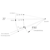 Knott 1350Kg 4x100 1400 - 1850mm Torsiyonlu Frenli Aks Dingil - 3