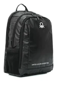 United Colors Of Benetton Unisex Okul, Günlük ve Seyahat Sırt Çantası - Siyah - 20842 thumbnail 1