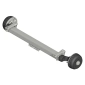 Knott 1800Kg 5x112 1850 - 2320mm Torsiyonlu Frenli Aks Dingil - 1