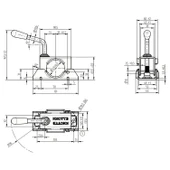 Knott 48 lik 2 Delik Destek Tekeri Kelepçesi thumbnail 3