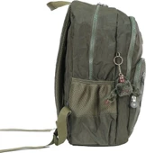 Pippa Yogi Dört Bölmeli Krinkıl Okul ve Günlük Sırt Çantası - Kız ve Erkek - Yeşil - CNT8030-02 thumbnail 2