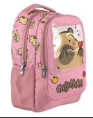 Capybara Kız Çocuk İlkokul Okul Sırt Çantası - Pembe - 5212 thumbnail 1