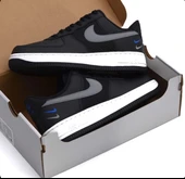 Nike Air Force 1 ’07 Double Swoosh Black Racer Blue thumbnail 4