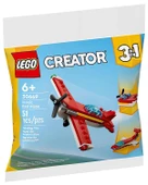 Lego Creator 3 ü 1 Arada İkonik Kırmızı Uçak 51 Parça 30669 - 1