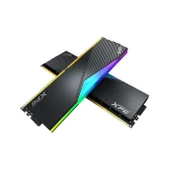 AX5U6400C3232G-DCLARBK - XPG Lancer Siyah RGB DDR5-6400Mhz CL32 64GB (2x32GB) Dual Kit (32-39-39) 1.40V - 1