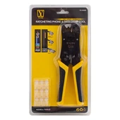 Yeskit YK-N468B RJ11-RJ12-RJ22-RJ45 Sıkma Pensesi - 2