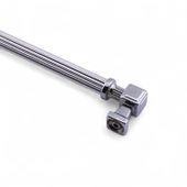 Çizgili Krom Renk 192 mm 19.2 cm Metal Kulp Mobilya Çekmece Mutfak Dolabı Dolap Kulpları Lüks Kulb thumbnail 7