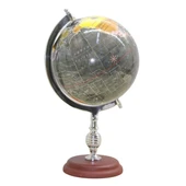 Dünya Küre Stantlı Dekoratif Döner World Globe SL318-B 38cm thumbnail 1