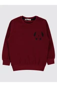 Civil Boys Erkek Çocuk Sweatshirt 2-5 Yaş Bordo - 1
