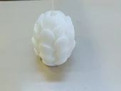 Deniz kabuğu görünümlü kokulu dekoratif doğal mum thumbnail 2