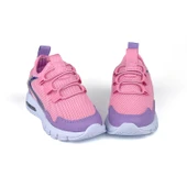 Kız Bebe Lila Işıklı Bağcıksız Rahat Kalıp Sneaker Spor Ayakkabı - 2