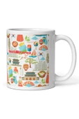 Güney Kore Kupa Bardak 2 Adet Seyahat Hatıra South Korea Mug thumbnail 8