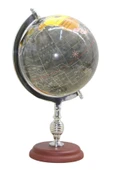 Dünya Küre Stantlı Dekoratif Döner World Globe SL318-B 38cm thumbnail 3
