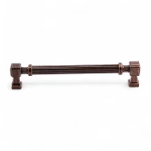 Çizgili Antik Bakır 224 mm 22.4 cm Metal Kulp Mobilya Çekmece Mutfak Dolabı Dolap Kulpları Lüks Kulb thumbnail 4