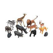 12 Parça Vahşi Hayvan Seti Eğitici Öğretici Doğa Seti Oyuncak Hayvan Seti thumbnail 2