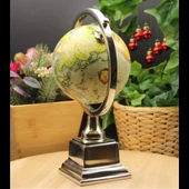 Dünya Küre Stantlı Dekoratif Döner World Globe Sl340-C 26cm - 4