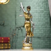 Themis Adalet Terazisi Heykeli Büyük 55cm thumbnail 4