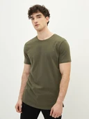 LC Waikiki Casual Bisiklet Yaka Kısa Kollu Basic Penye Erkek Tişört thumbnail 1